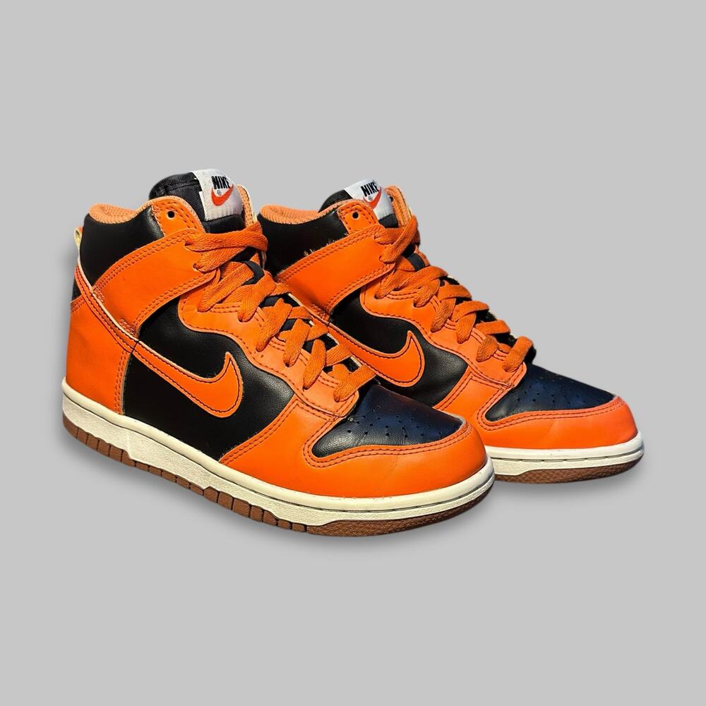 Nike Dunk High Retro SE “Syracuse” Orange/Black Youth Sneakers - Size 4.5Y